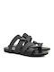 Flache Sandalen für Damen in Schwarz Farbe