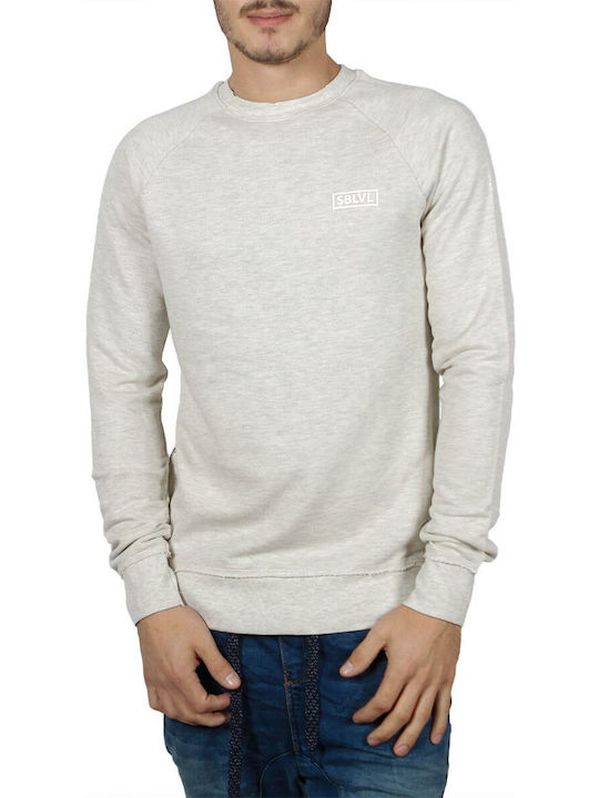 Sublevel Herren Sweatshirt Ecru