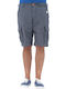 Men's Shorts Small check G58-3113-navy