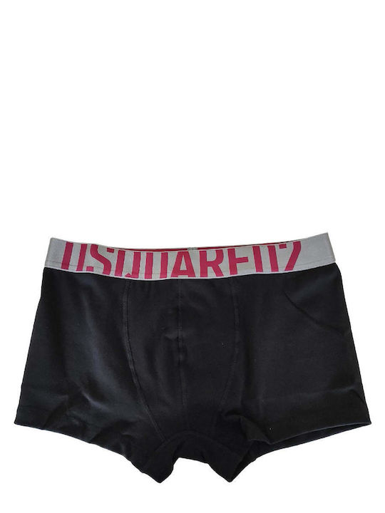 Dsquared2 Herren Boxershorts Schwarz 1Packung