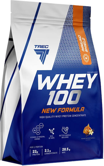 Whey 100 Протеин Суроватъчен с Вкус Peanut Butter Vanilla 700гр