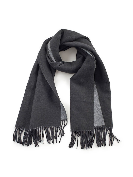 Verde Women's Wool Scarf Black