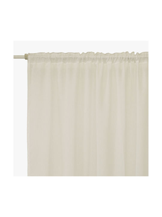 Decocraft Curtain with Pencil Pleat Doll Ecru 1...