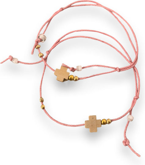 Nst Nastasia Taufe Anhänger Armbänder Rosa 50 Stück