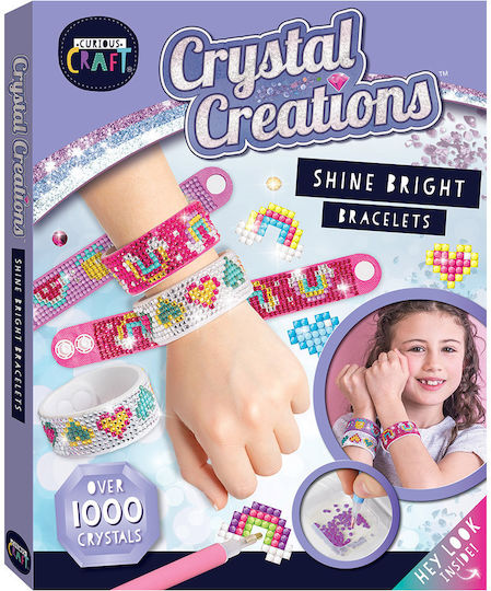 Hinkler Κολάζ Sequin Sparkles: Κολάζ Με Στρας - Shine Bright Bracelets για Παιδιά 6+ Ετών