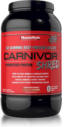Muscle Meds Carnivor Shred με Γεύση Βανίλια Καραμέλα 1.036kg