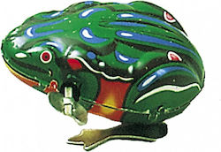 Goki Wind-up Toy Frog