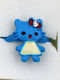 Παιδικό Δαχτυλίδι με Σχέδιο Hello Kitty Ανοιγόμενο 5MOD528