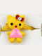 Детско пръстенче с дизайн Hello Kitty Отварящо се 5MOD532