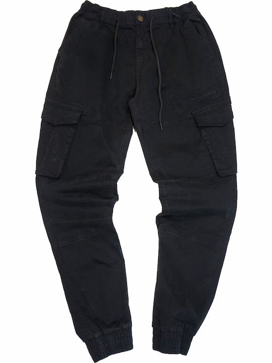 Men's Cargo Trousers Black