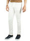 Trousers Elastic White