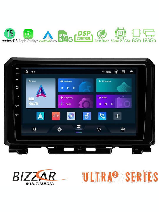 Bizzar Car Audio System for Suzuki Jimny 2018-2022 (Bluetooth/USB/WiFi/GPS/Android-Auto) with Touch Screen 9"