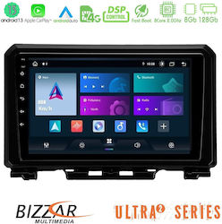 Bizzar Sistem Audio Auto pentru Suzuki Jimny 2018-2022 (Bluetooth/USB/WiFi/GPS/Android-Auto) cu Ecran Tactil 9"