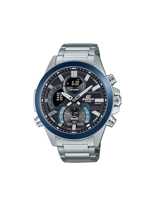 Casio ECB-30DB-1AEF Smartwatch (Silber)