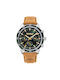 Timberland Watch Battery with Green Leather Strap