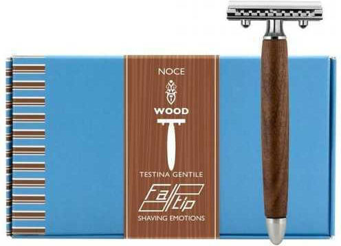 Fatip Walnut Wood Gentle Ξυραφάκι Ασφαλείας Κλειστού Τύπου