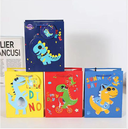 ForHome Paper Bag for Gift Multicolored 26x32x10cm. 12pcs