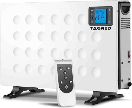Tagred Convectoare pardoseală 2000W cu Termostat Electronic Alb