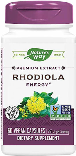 Nature's Way Root Extract 250мг Rhodiola 60 капси