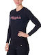Northfinder Γυναικεία Αθλητική Βαμβακερή Μπλούζα Κοντομάνικη Μαύρη