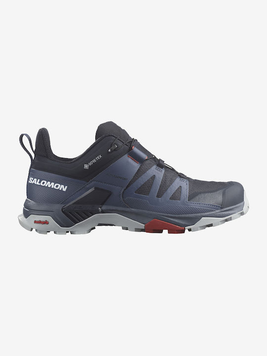 Salomon X Ultra 4 Gtx Мъжки Туристически Обувки Waterproof с Мембрана Gore-Tex Сив