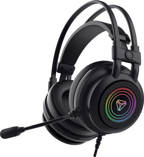 Yenkee YHP 3035 Über Ohr Gaming-Headset mit Verbindung USB Schwarz