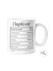 Mug Ceramic White 1pcs