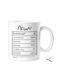 Mug Ceramic White 1pcs