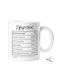 Mug Ceramic White 1pcs