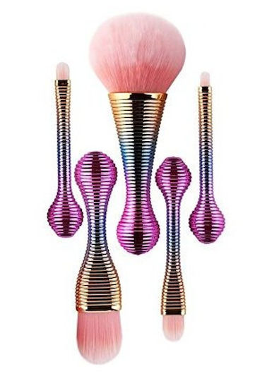 Mybeautybox Set with Makeup Brushes for Foundation made of Synthetic Hair 5pcs