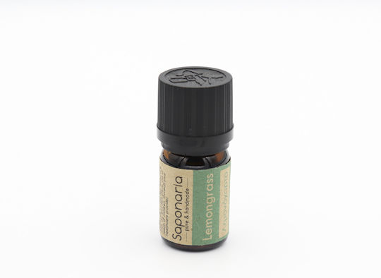 Saponaria Organic Essential Oil Lemongrass 5ml