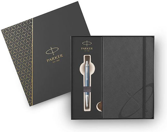 Parker I.m Premium Pen Set Ballpoint Blue (in a paper cassette)