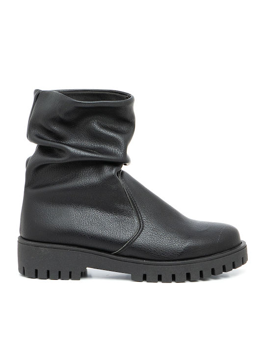 Aventis Shoes Γυναικεία Μποτάκια Μαύρα