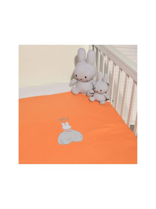 Miffy Κουβέρτα Κούνιας 100x140εκ. Miffy Κουβέρτα Κούνιας 100x140εκ.
