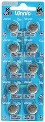 Vinnic 357F Μπαταρία Silver Oxide SR44 1.55V 1τμχ Vinnic 357F Μπαταρία Silver Oxide SR44 1.55V 1τμχ