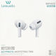 Leewello WP-422 In-ear Bluetooth Handsfree Ακουστικά με Θήκη Φόρτισης Λευκά