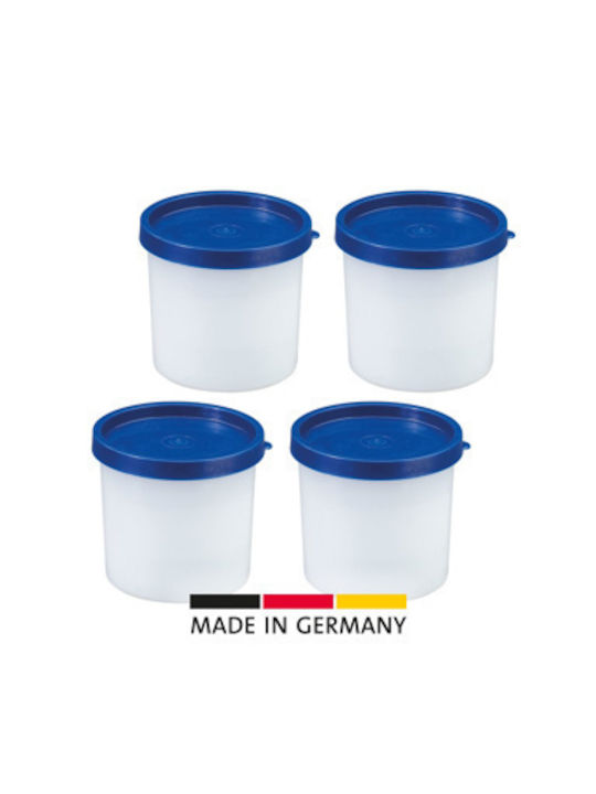 Westmark Lunchbox Kunststoff Blau 8.3x8.3cm 4Stück