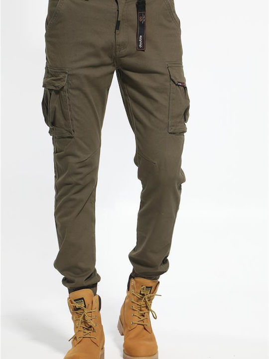 【STUDIOUS】DOUBLE WAIST CHINO PANTS Double Trousers Chino in Regular Fit Khaki CCP-44 | Skroutz.eu