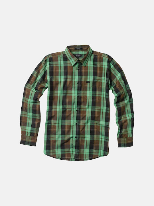 Matix Men's Shirt Long Sleeve Green