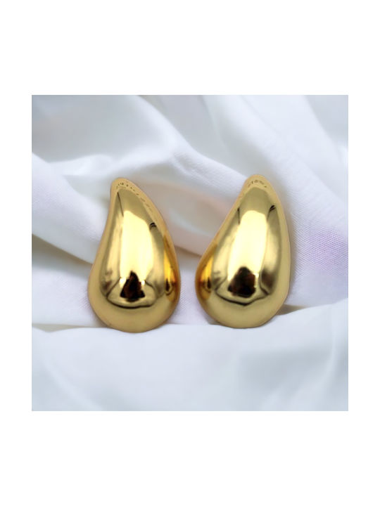 Earrings made of Steel Gold Plated