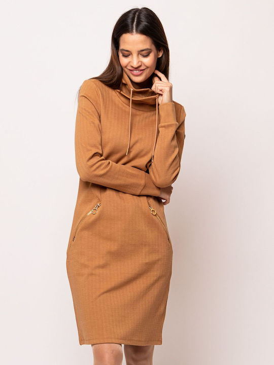 Mini Φόρεμα Caramel