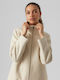 Vero Moda Women's Midi Coat Beige