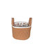 Baby Star Nursery Storage Basket Brown