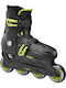 Athlopaidia Orlando 4.0 Inline Roller Μαύρα Ενηλίκων