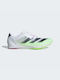 Adidas Adizero Distancestar Pantofi sport Spikes Albe