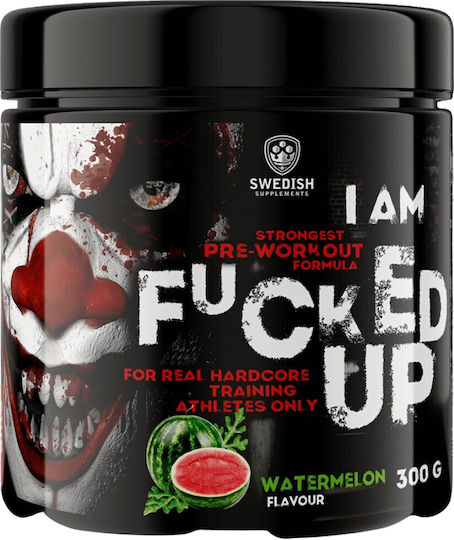 Swedish Supplements I Am Συμπλήρωμα Pre Workout 300gr Καρπούζι