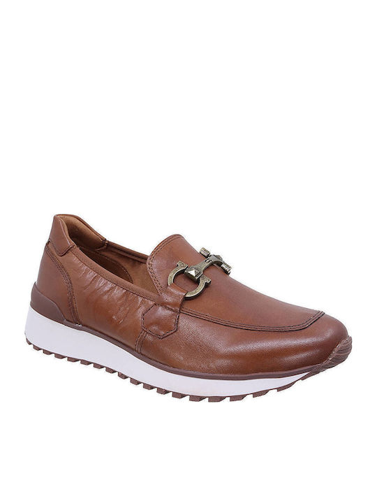 Women's Moccasins in Brown Color