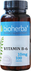 Bioherba Витамин B6 10mg 100 Капсули