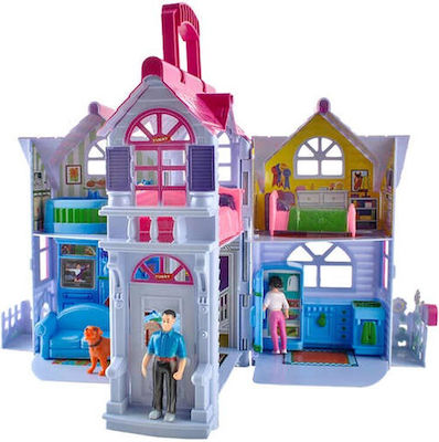 Kruzzel Plastic Dollhouse