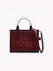 Marc Jacobs Leather Women's Bag Tote Burgundy